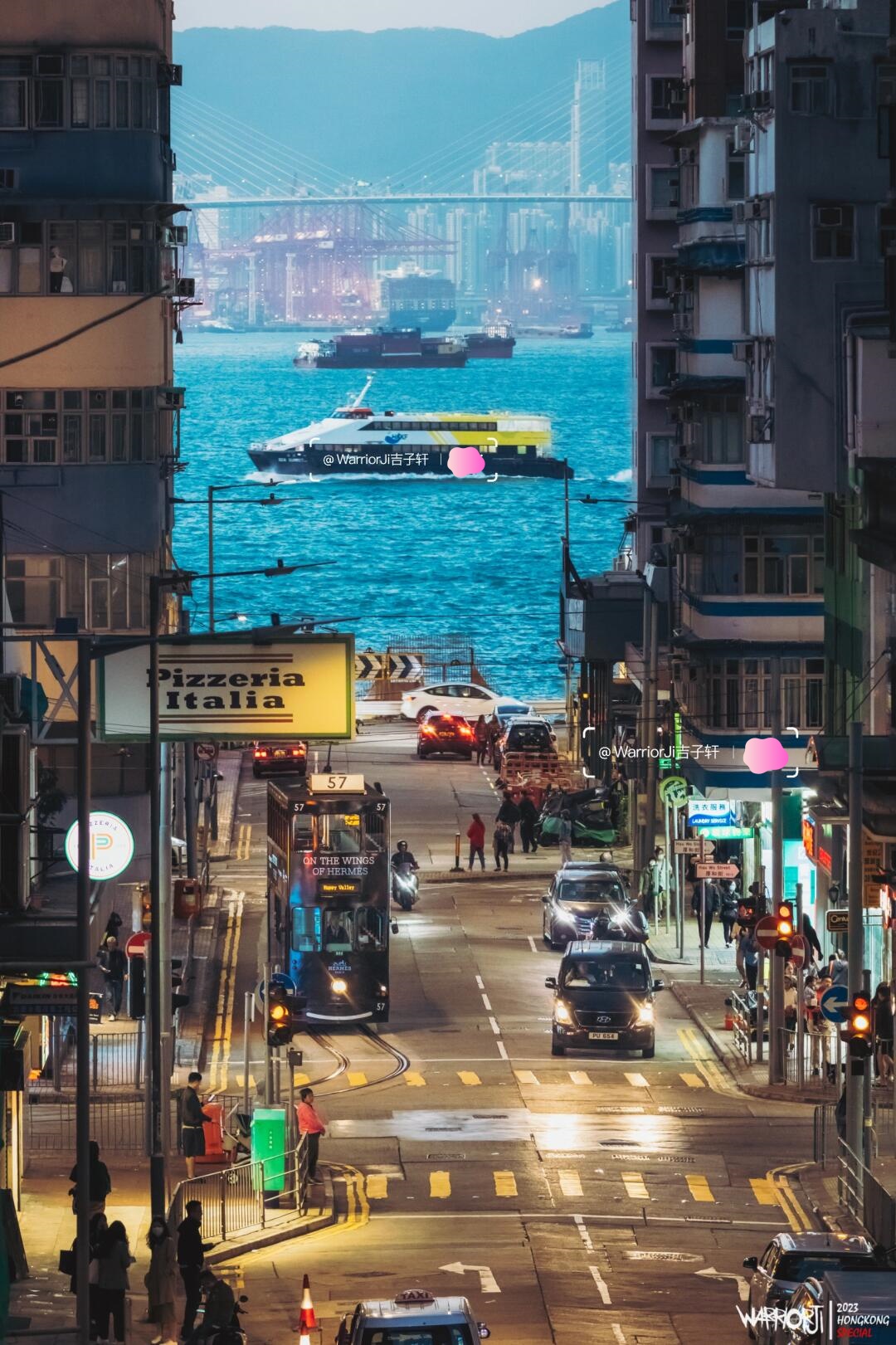 香港｜真的有人能拒绝坚尼地城的夜景吗❓