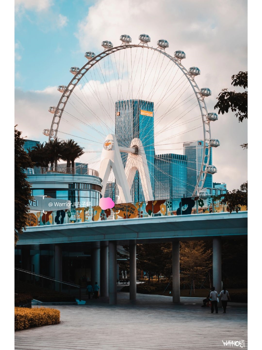 🎡摩天轮是一个城市最浪漫的地标📸
