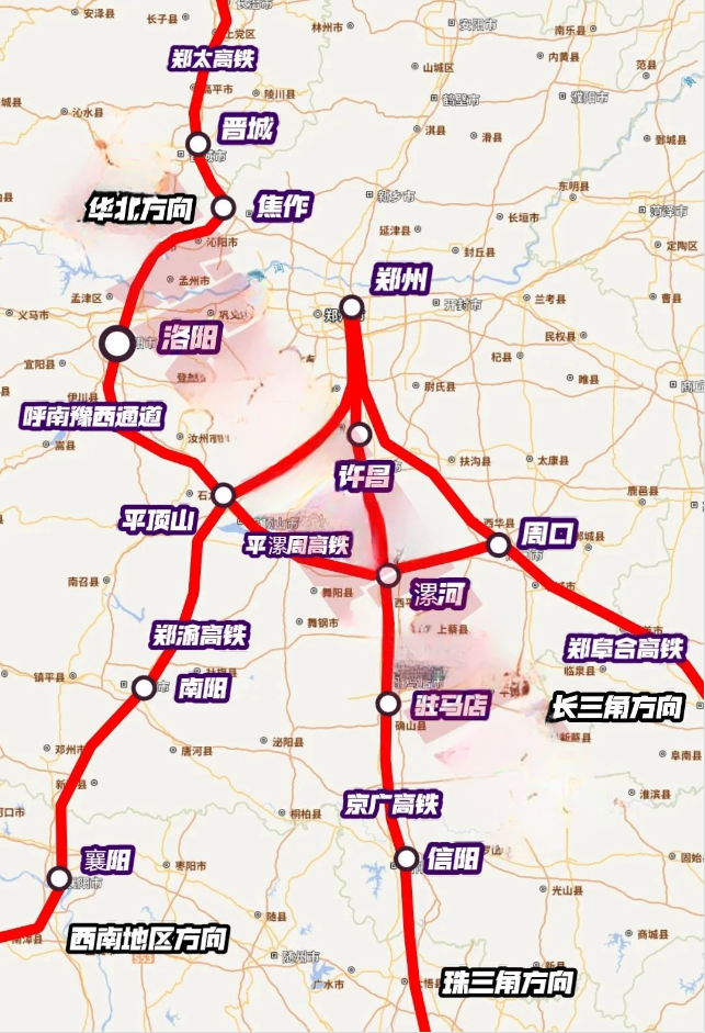 可喜可贺！呼南高铁对于洛阳来说，简直是如虎添翼？

洛阳作为省内第二大城市，交通