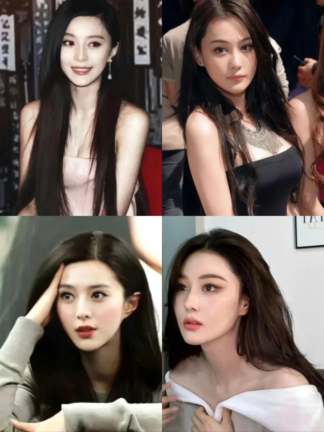 不是…我只服李晨！！！
真搞不懂李晨之前是怎么追到冰姐的，而且前女友们颜值都是真