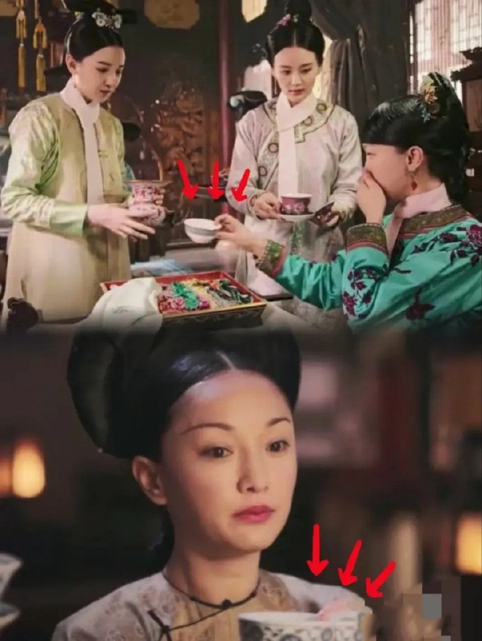 如懿总是喜欢把手指头戳到碗里