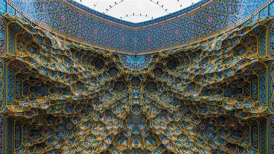 36个迷人的清真寺天花板，伊斯兰建筑中的璀璨星空！