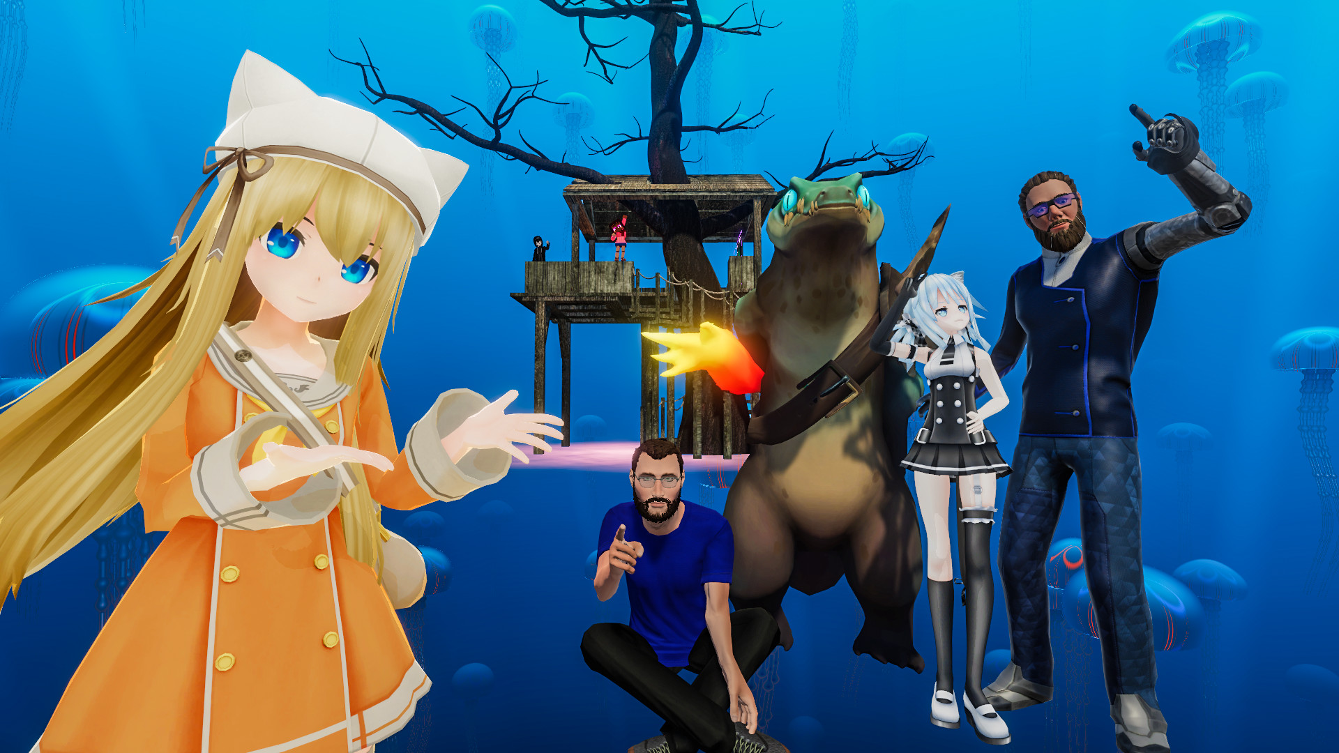 VRchat与steam好友联机方法 怎么加载创建的房间 创建个性形象