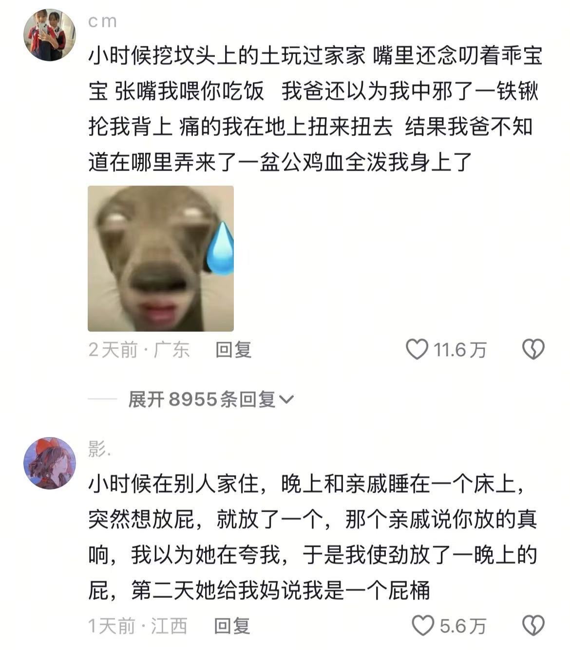 小时候做过的离谱事情