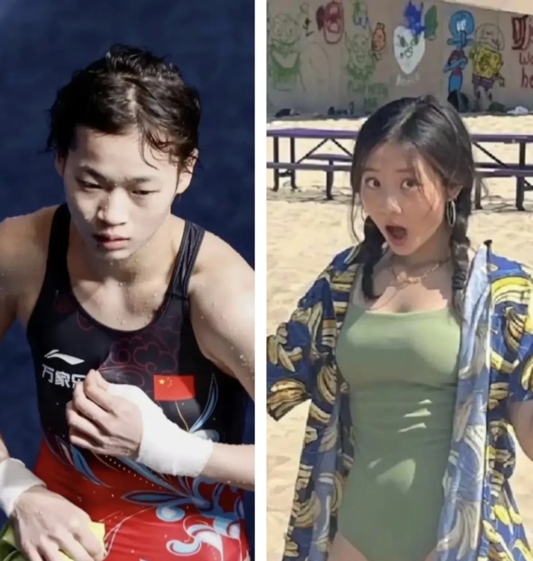 左边是全红婵；右边是黄多多！

左边才17岁；右边18岁了，左边是拼搏勤奋的天才
