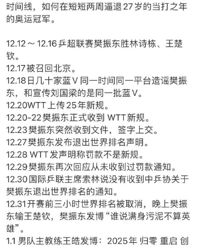 樊振东只是对一个商业机构的条款有异议，就失去了继续为国效力的机会，这本身就很霸道