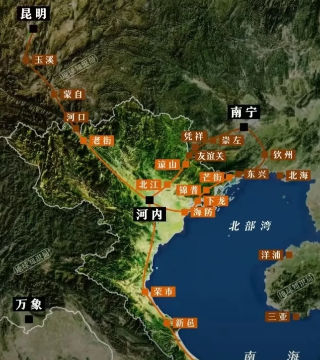 柬埔寨叫的最早却被搁置，最后赢家是泰国！      
中泰高铁获批，中泰两国正式