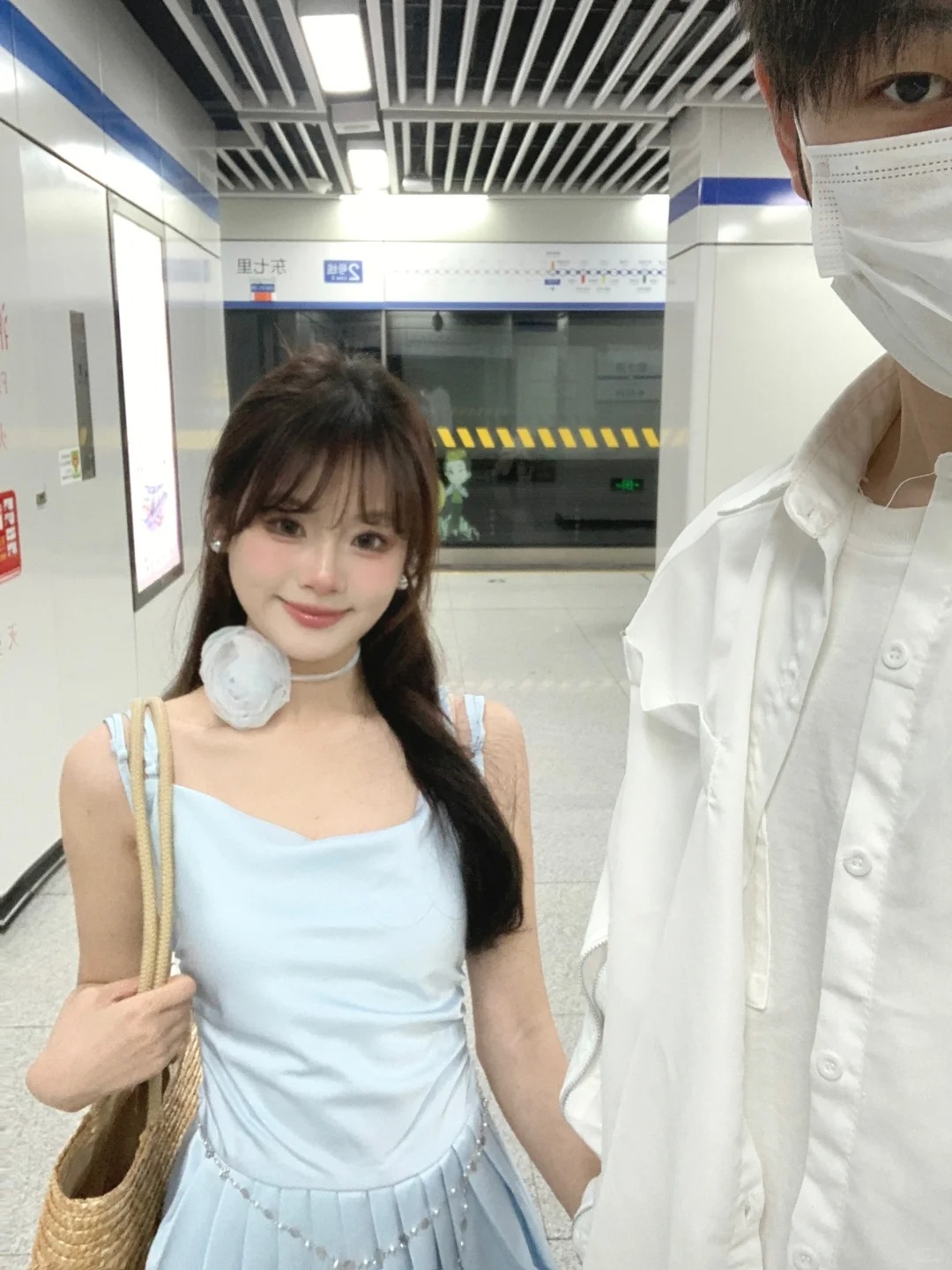 哇塞！我女朋友今天真的好漂亮啊！！
#小情侣的日常 #女朋友