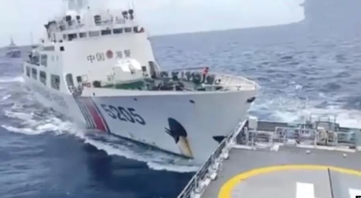 随着菲律宾海警船重返仙宾礁，中国前往该海域的船只数量在一周内达到251艘，创下今