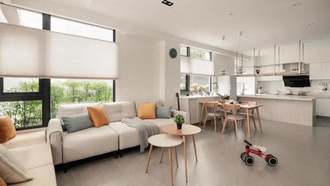 浅木色的日式北欧别墅，太清新太治愈了！