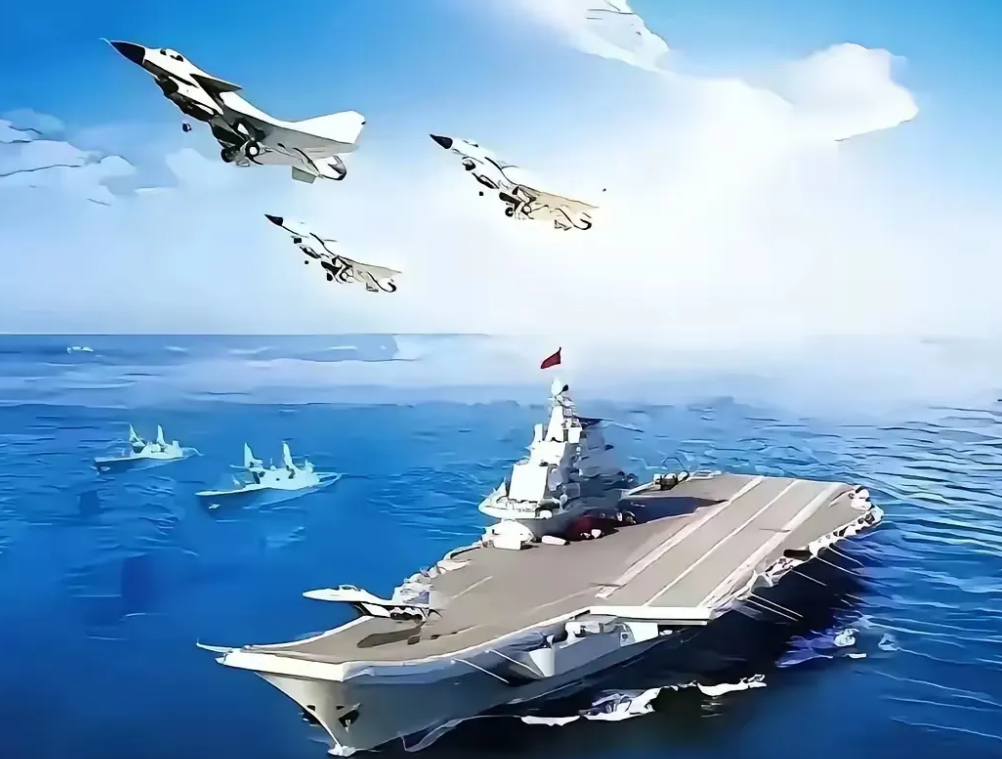 美国媒体炸开了锅！
​​中国政府称，当美国和加拿大的军舰穿越台湾海峡时，将实施实