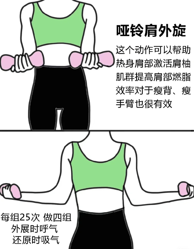 宅家锻炼几6个哑铃动作