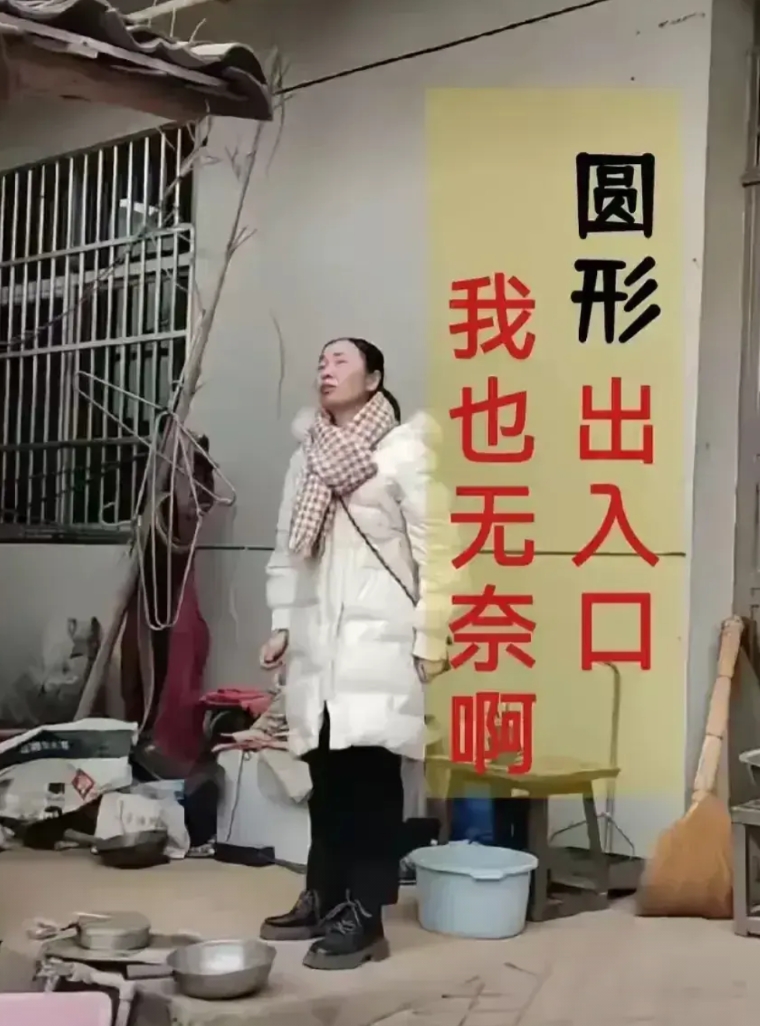拆迁协议上不签字，那就离婚协议上签字。
“金溪之眼”大儿媳回去看了看自家房子被厚