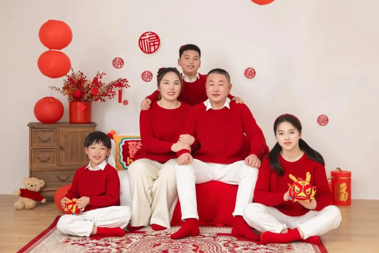 我家的“新年照”