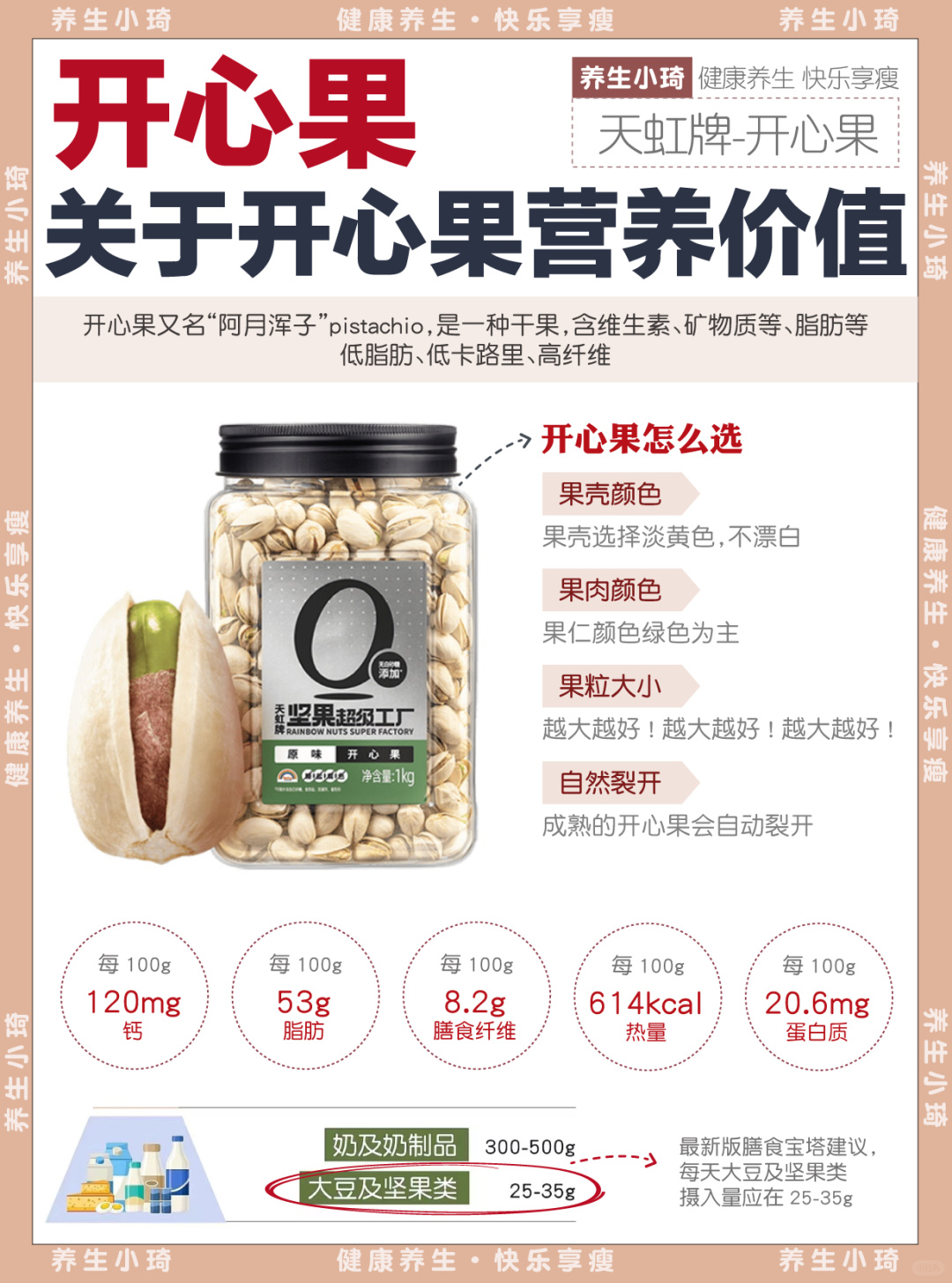 吃了就开心的养生坚果-开心果！
