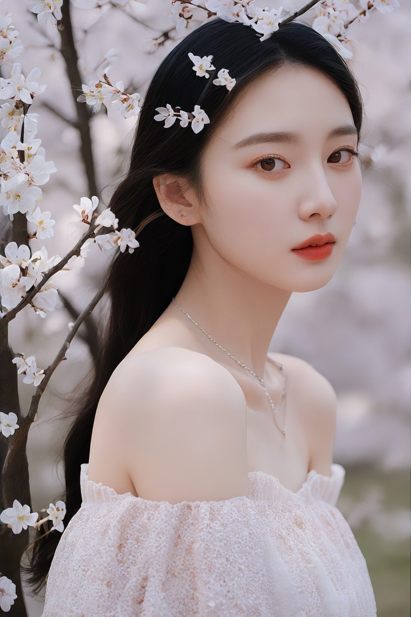 山坡李花海，镜头下的纯白浪漫邂逅