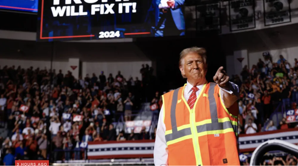 大选期间特朗普的强势回击