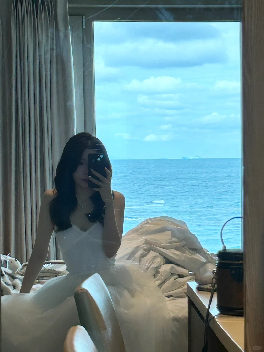 来济州岛都住这
此时此刻躺在床上发的小红书，来咸德的都住这里！中国人不骗中国人，