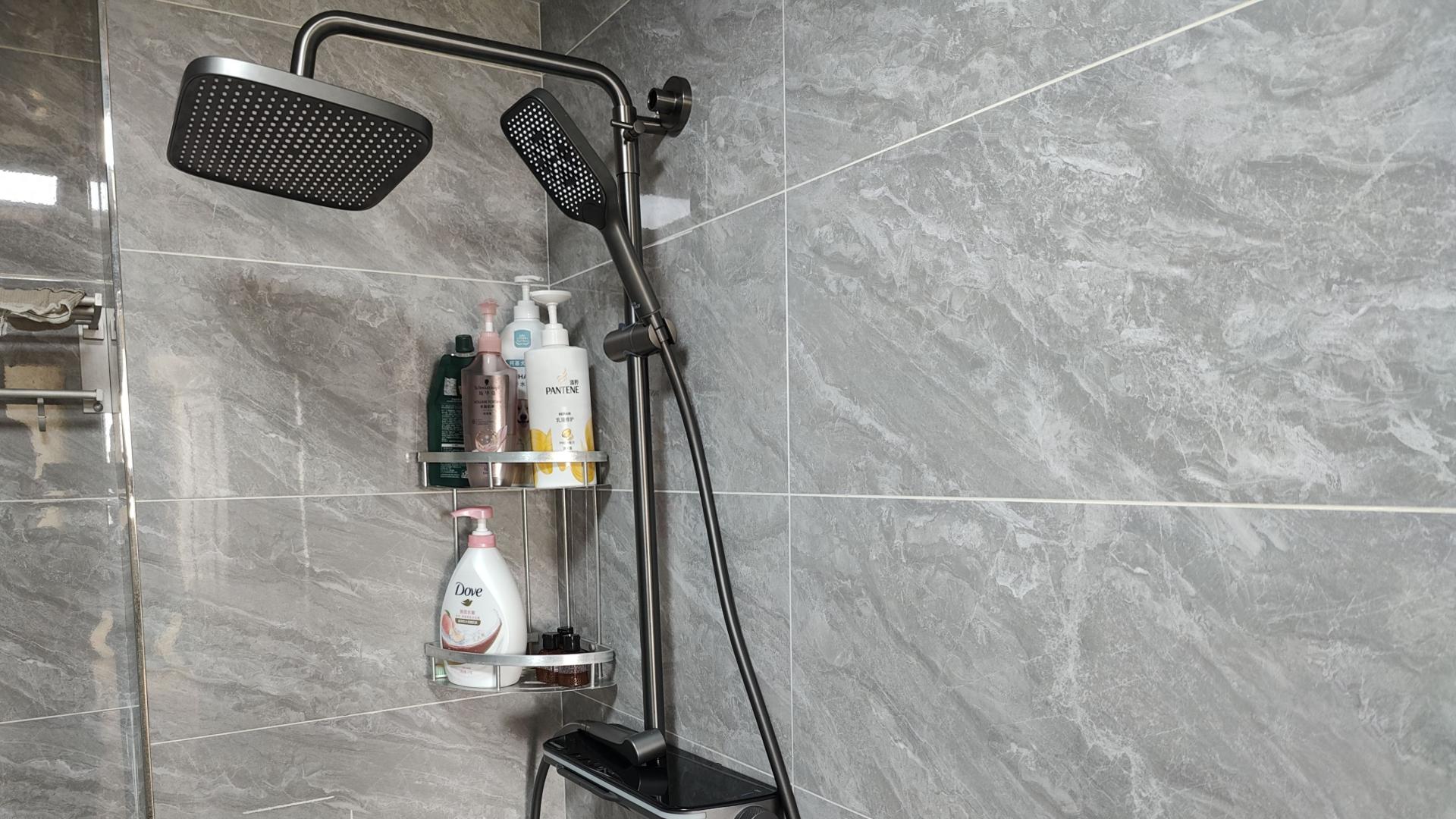 悍高四功能数显淋浴花洒，卓越品质，畅享舒适沐浴新体验