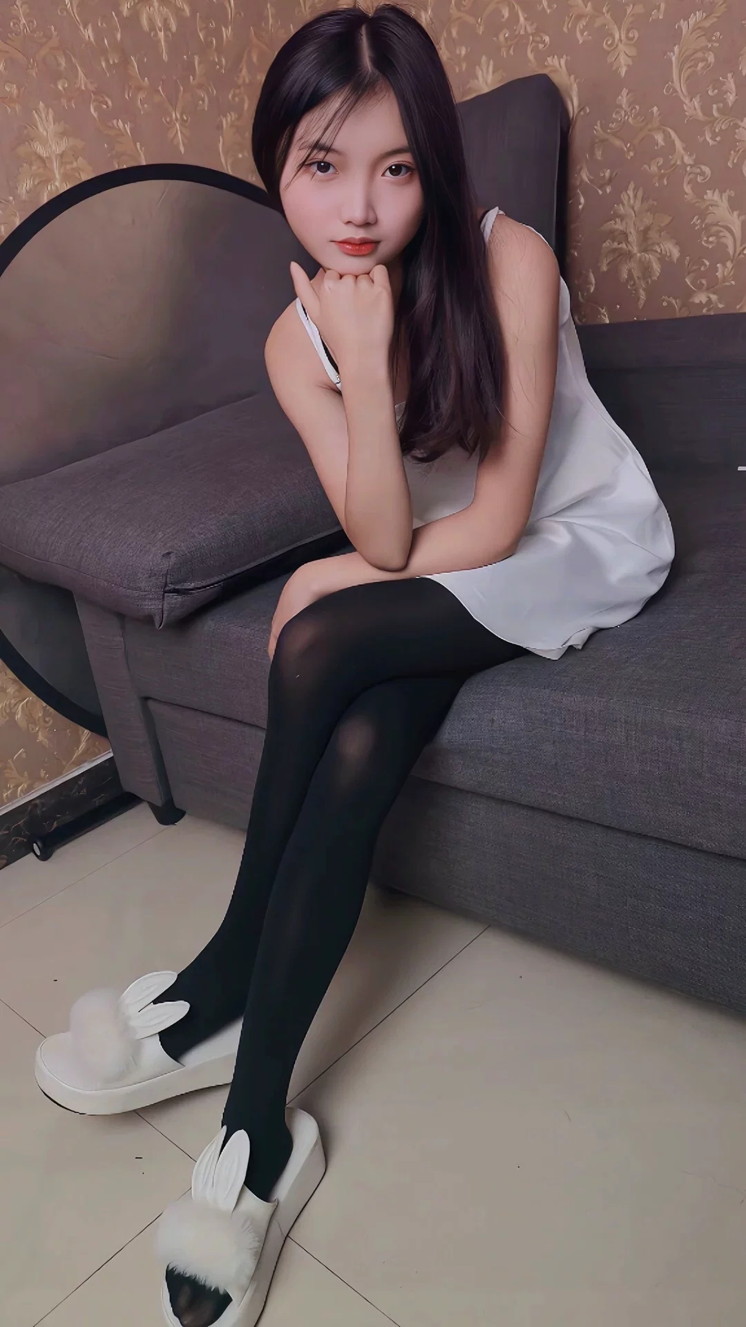 正常穿搭秀，魅力少女，尽显青涩年华