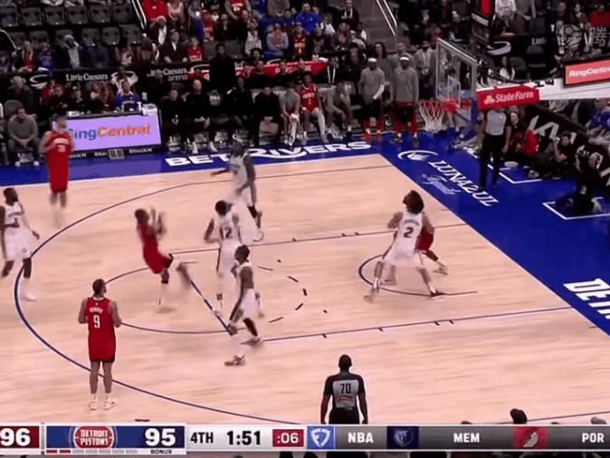 不吹不知道！塔里-伊森最近5场比赛的表现，打替补实在太委屈了

对阵勇士：27分