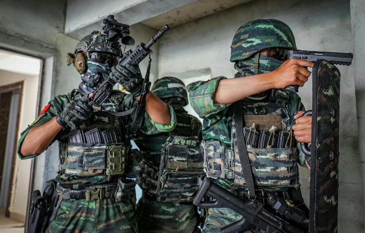 武警西藏总队日喀则支队特战队靓图