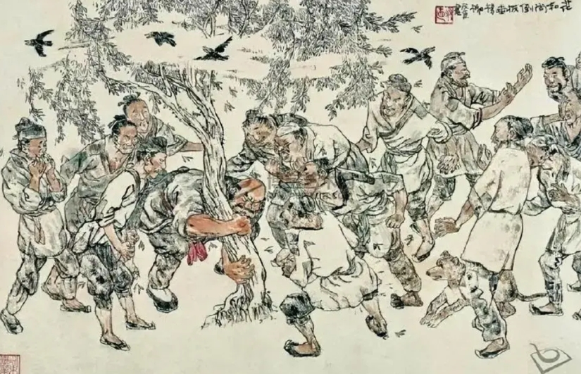 《水浒传》中最扯的六大剧情！

1.武松打虎————人打过老虎吗？也就施耐庵能想
