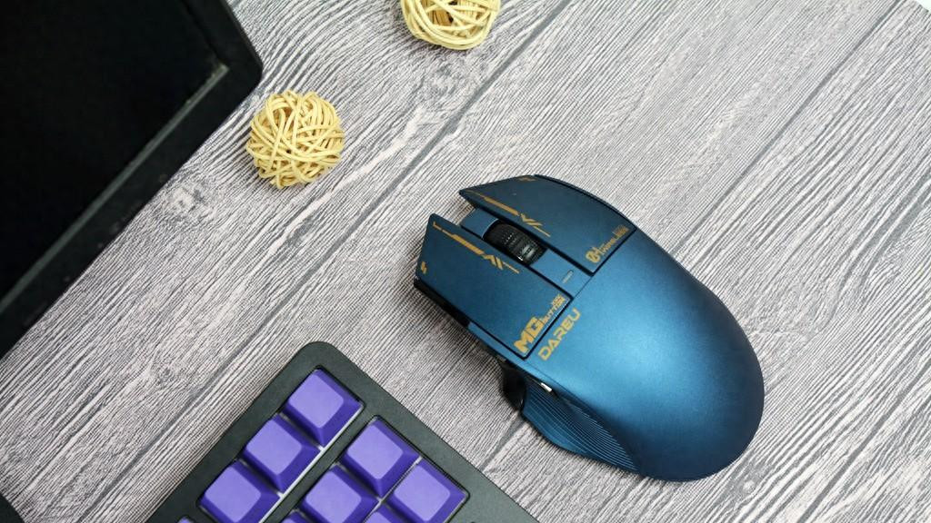 达尔优 A980 pro星闪电竞鼠标测评：8KHz回报率 镁合金按键