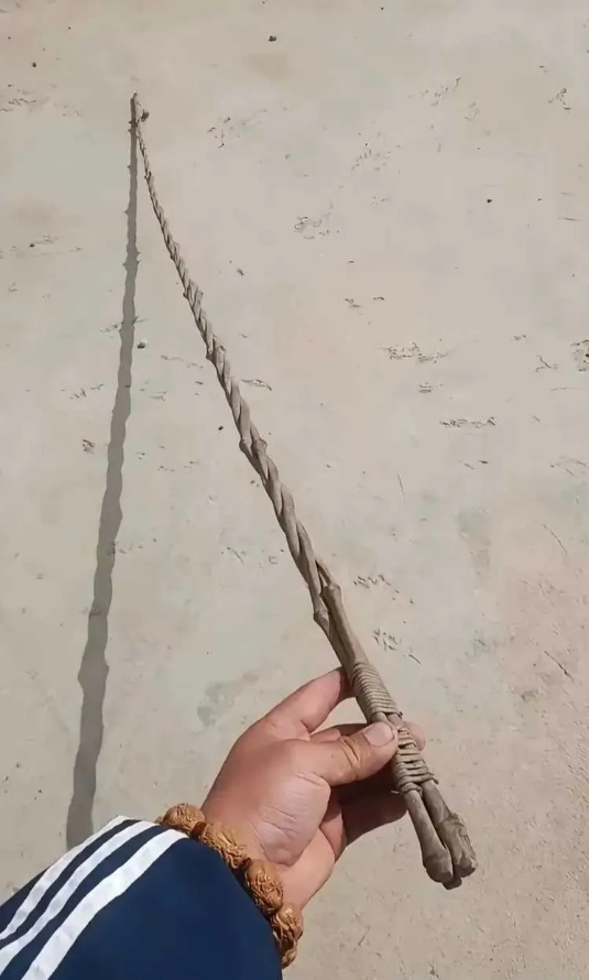 路上看到这根棍子，捡不捡？