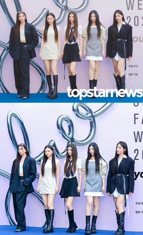 NewJeans首尔时装周新闻图状态