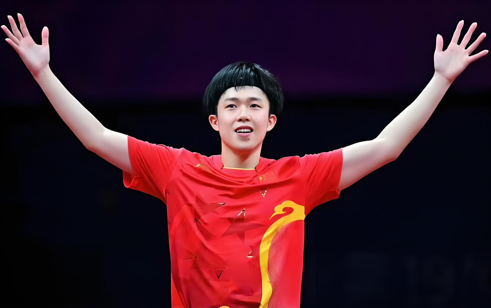 王楚钦，我爱你！
在巴黎这个浪漫之都，你与孙颖莎携手，夺得了历史性的首枚混双金牌