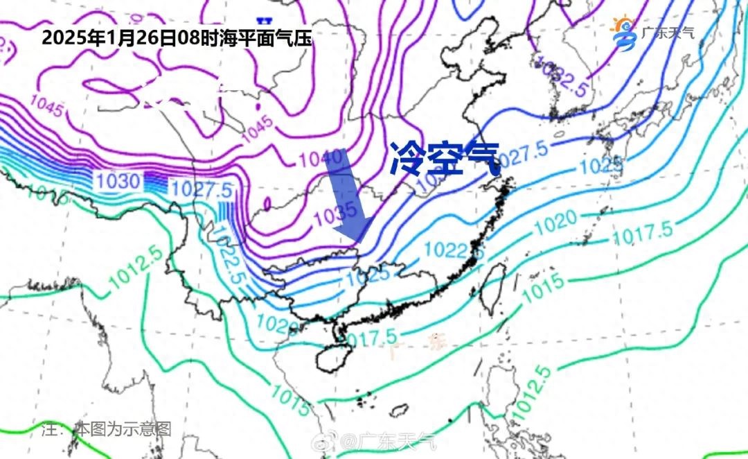 一夜“速冻”！26日起强冷空气入广东，气温降10℃！还有降雨