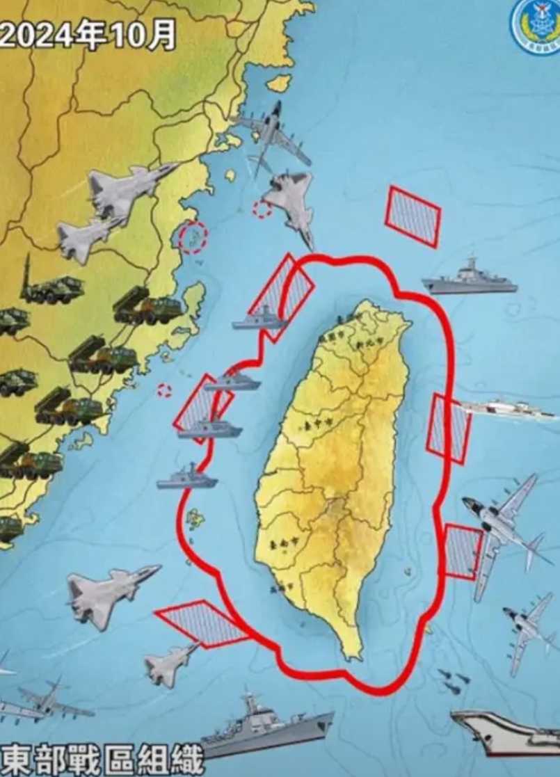 美国为什么会如此紧张地围着台海转？因为东方大国的围而不打战术，不按照美国的节奏走