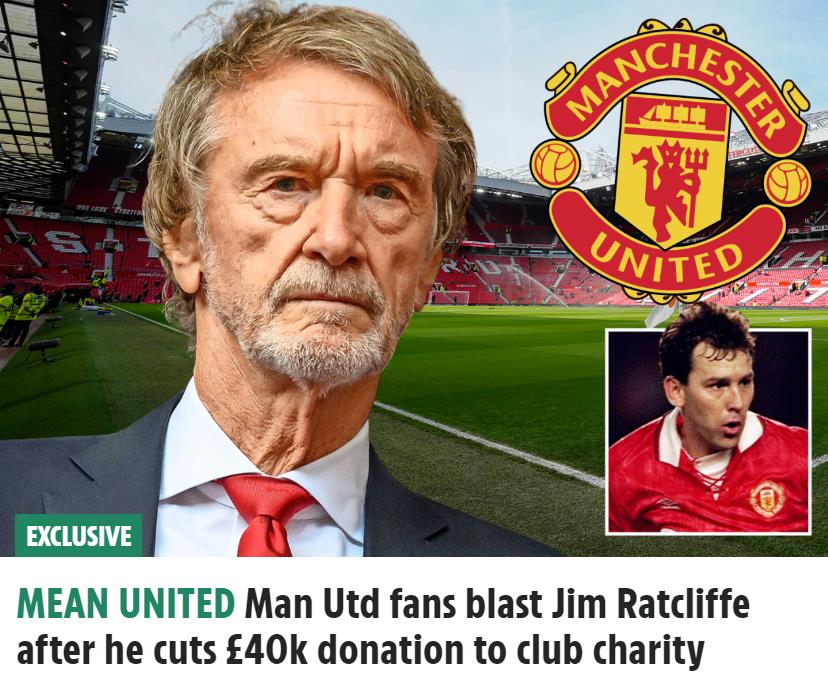 英国媒体太阳报记者Richard Moriarty独家报道，曼联俱乐部小老板拉特