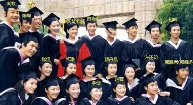 明星的毕业照你见过吗，青涩的脸庞