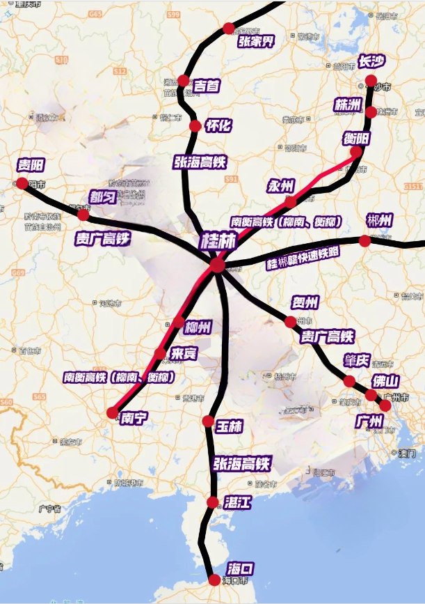 桂林，省会的魅力依存，因为桂林地处大西南地区与粤港澳大湾区的中间位置，区位优势比