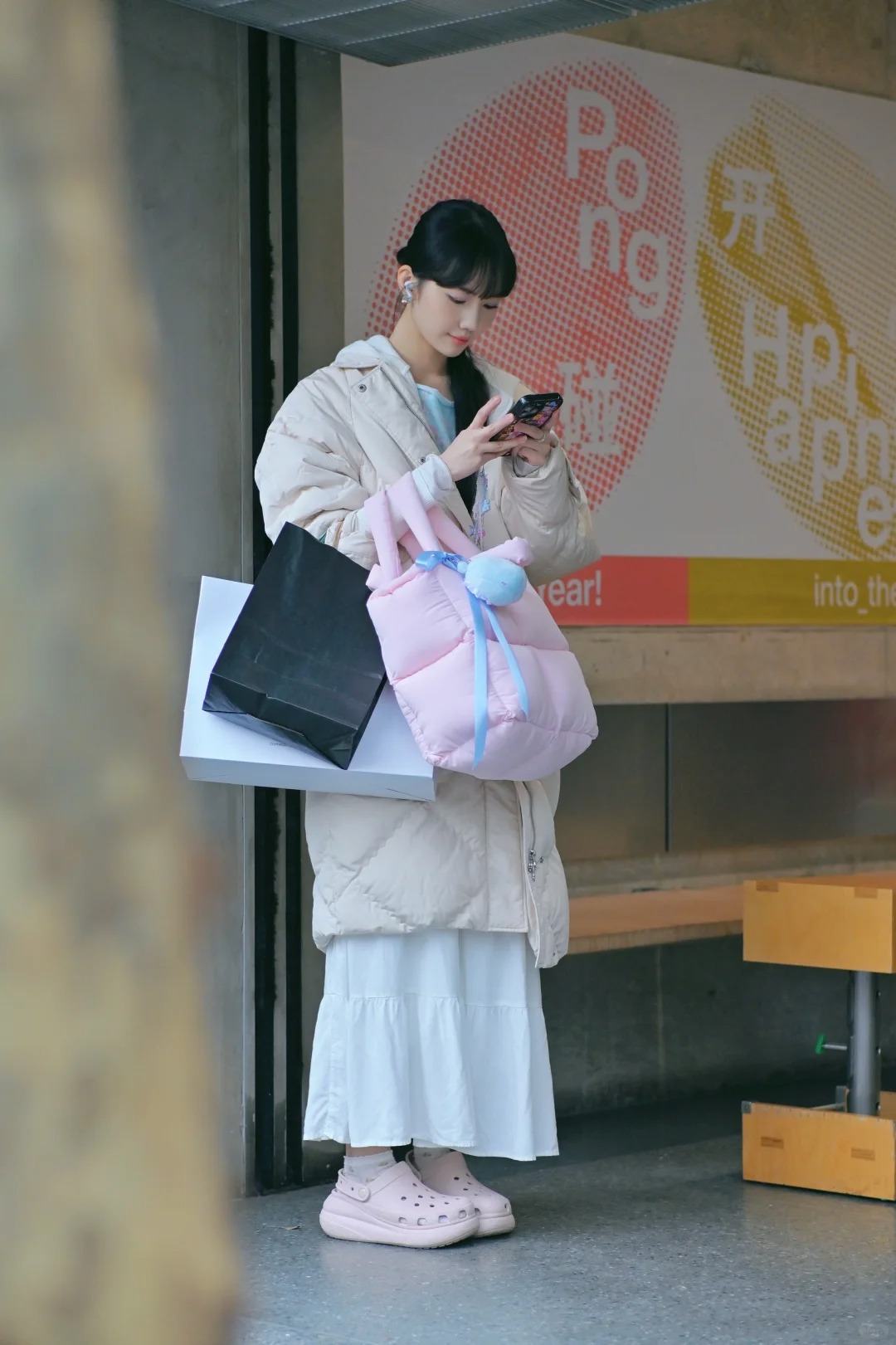 安福路街拍/盘点二月上海路人冬季穿搭分享
冬季上海路人穿什么？