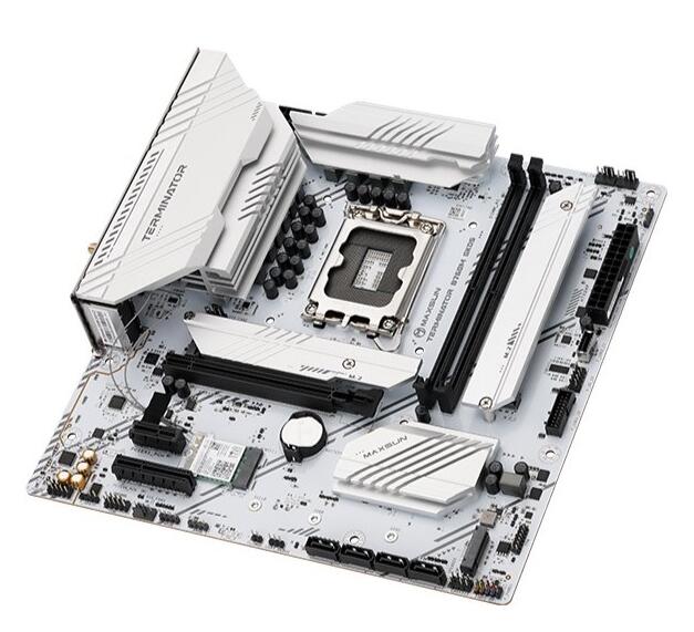 铭瑄终结者 B760M GKD5 ICE 主板上市：支持 DDR5-8600 内