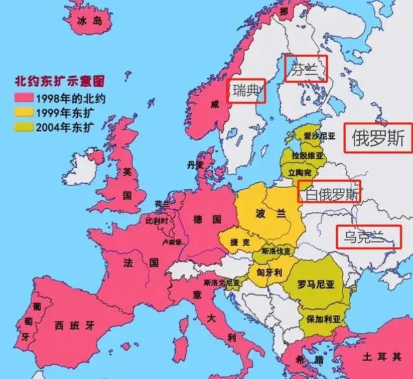 动不动就大俄打得整个北约，连什么是北约都不知道！截至2024年，北约有32个成员