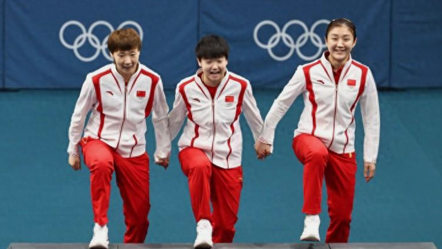 陈梦谈女团金牌领奖动作：我们有总导演，孙颖莎一直在设计