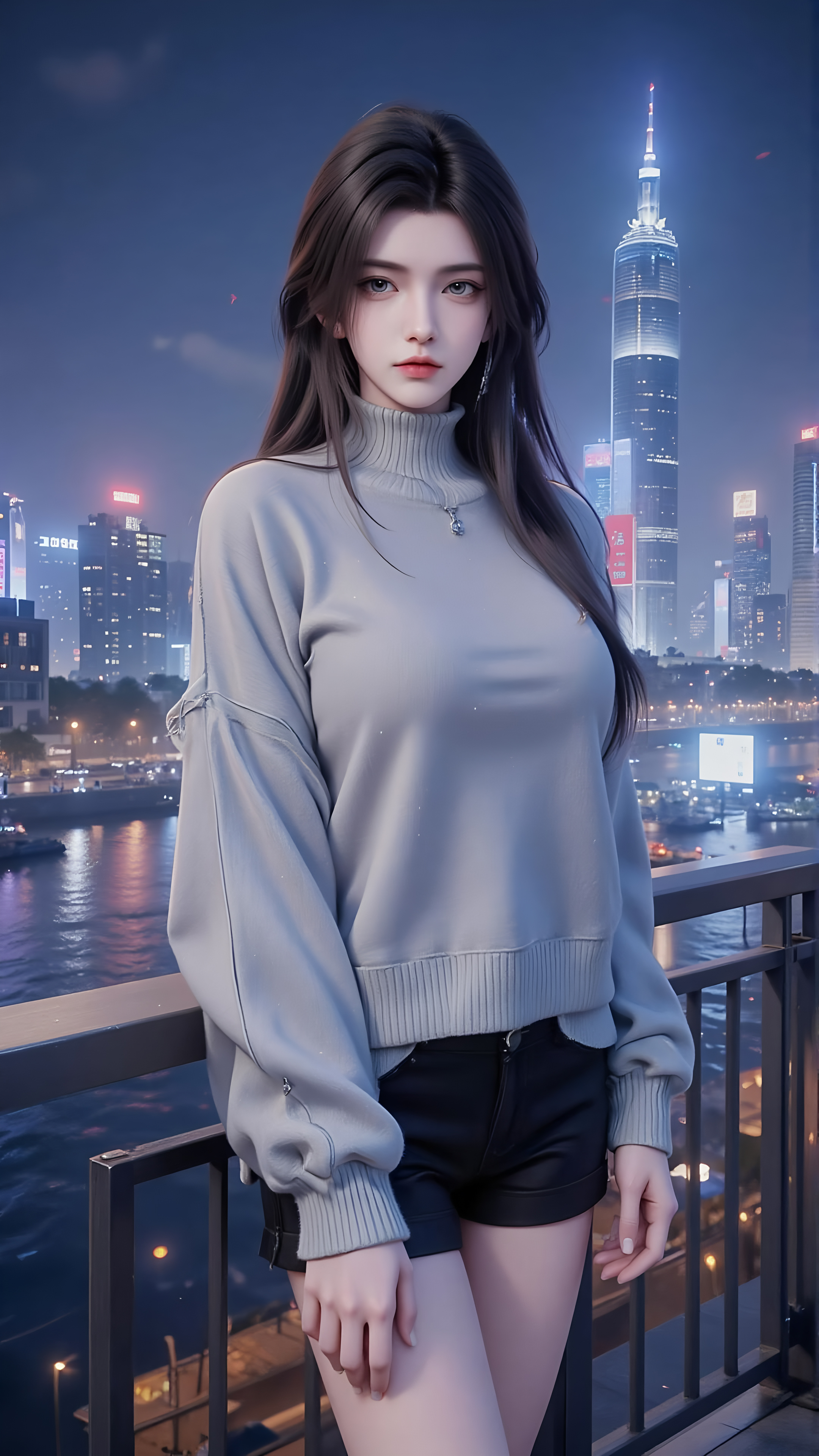 诛仙陆雪琪4K高清美图/壁纸：人间绝色云中月！