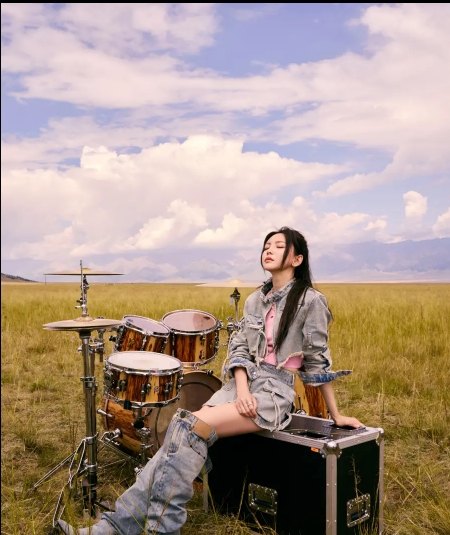 于文文侧颜精致