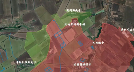 俄军解放别列济夫卡，切断关键补给线！
2月15日，俄军解放了红军城方向的别列济夫