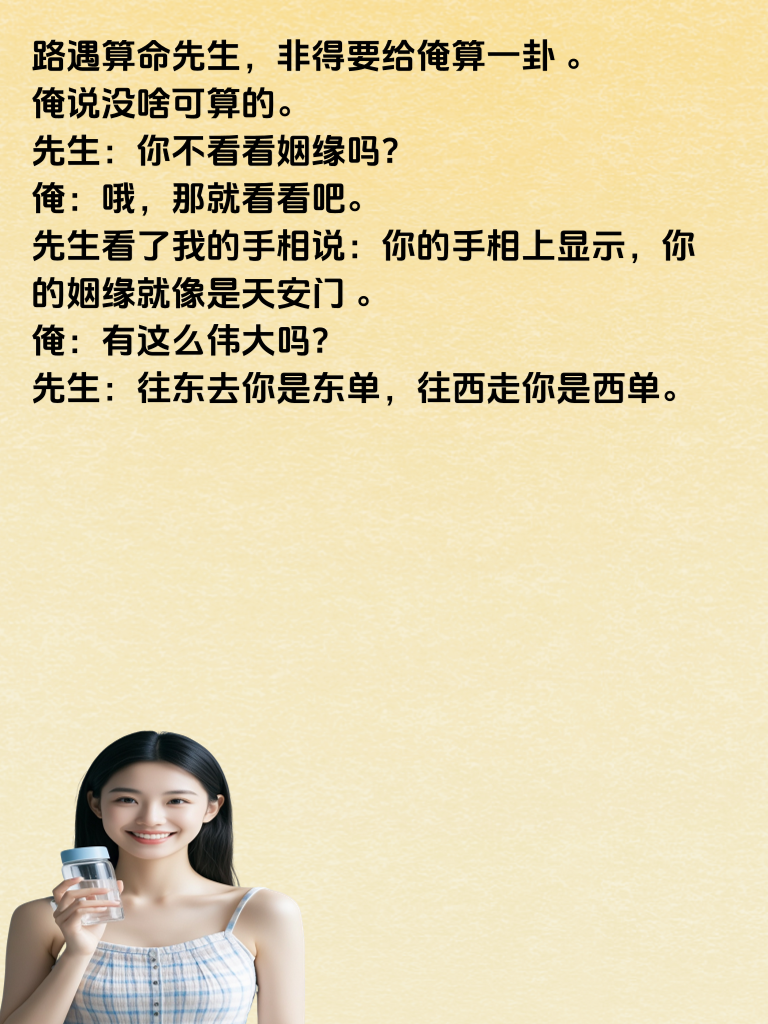 欢乐段子来袭，让你的心情瞬间起飞！