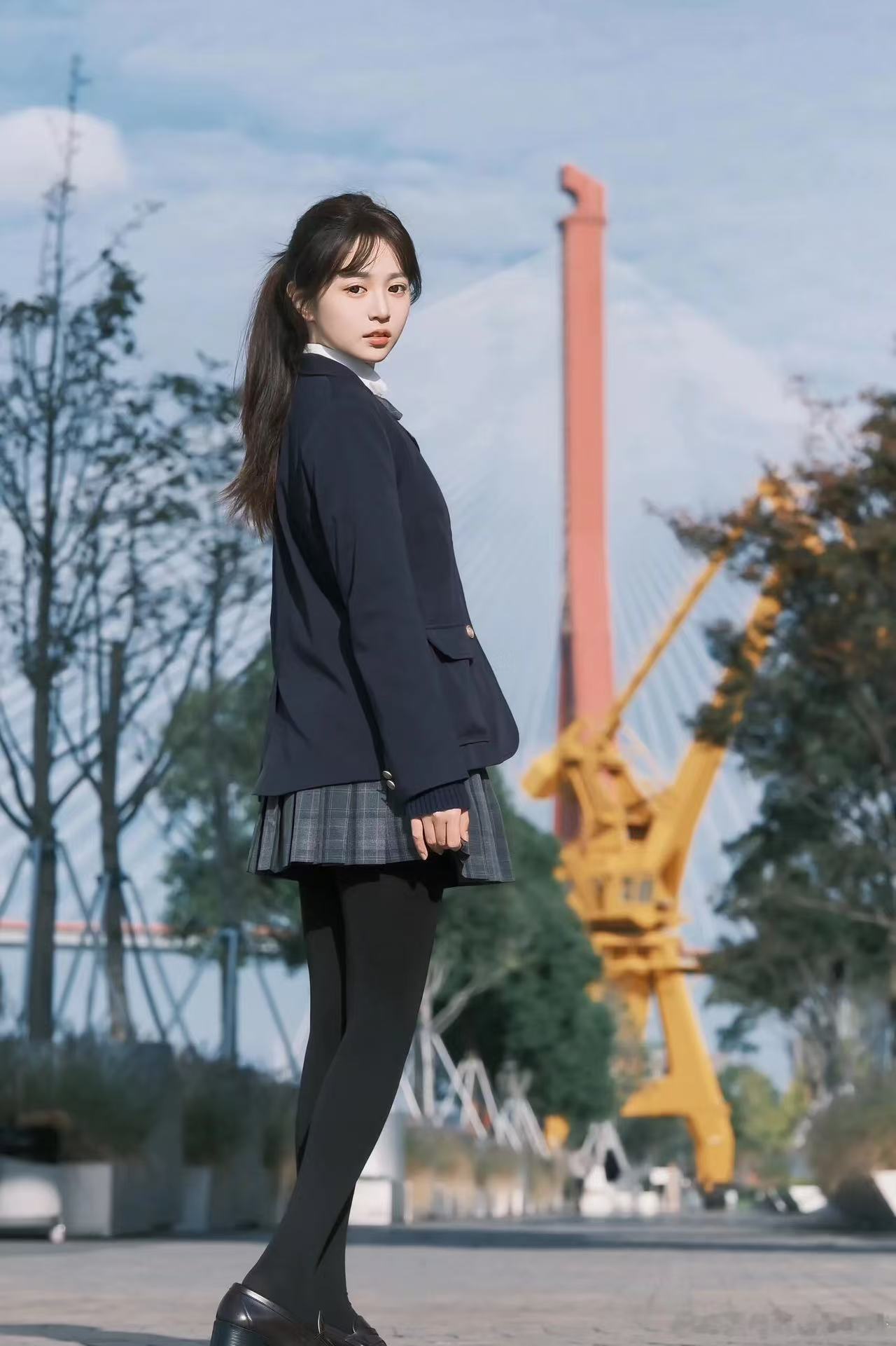 表妹说黑色穿搭显得高级一些哈哈哈哈哈