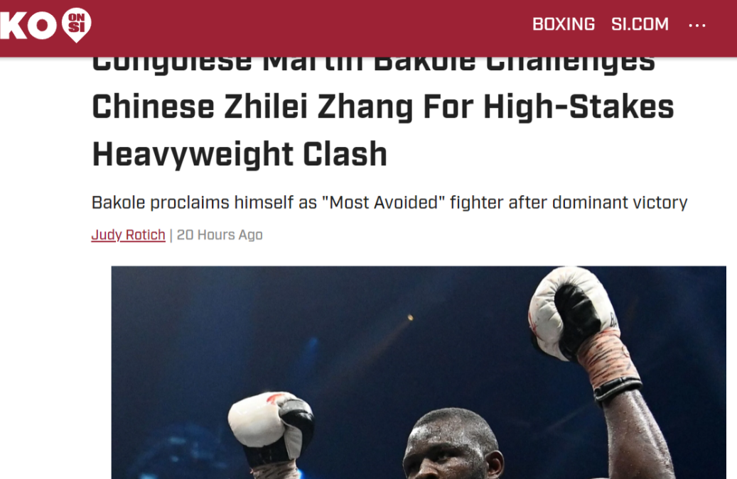 张志磊有些尴尬了……他和马丁-巴科勒都在打造“最被回避的人”的人设，然后巴科勒点