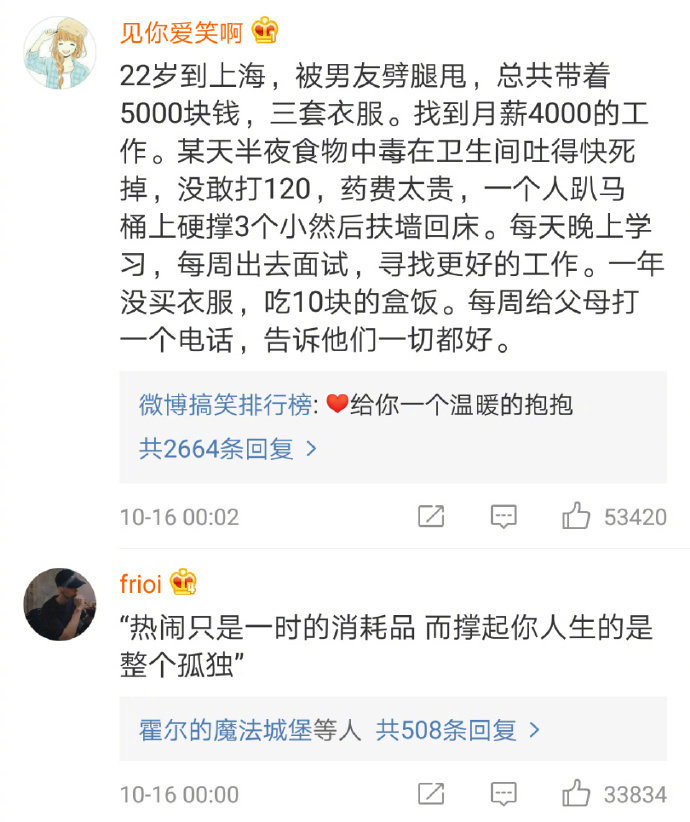 成年人的生活，是怎样的？ ​​​