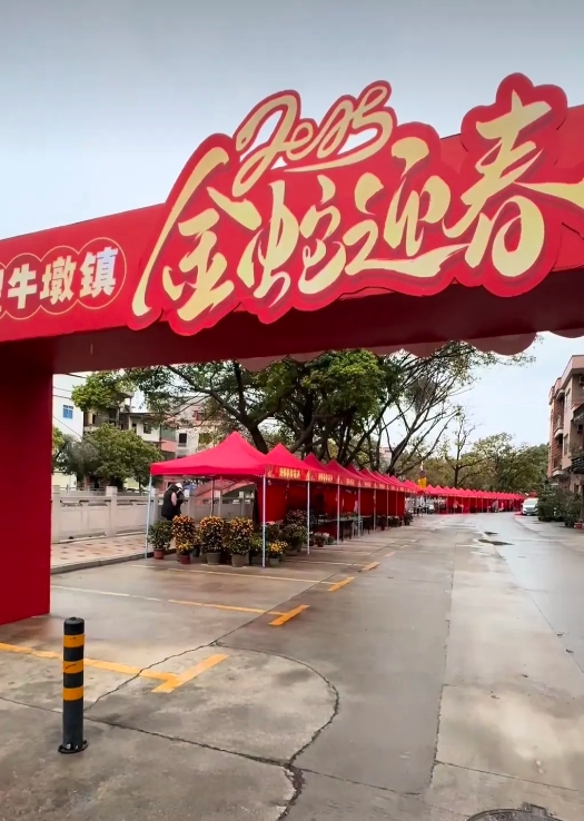 东莞花市冷冷清清空空荡荡，人都没有。
今年好像很多卖场都特别少人，像服装市场，百