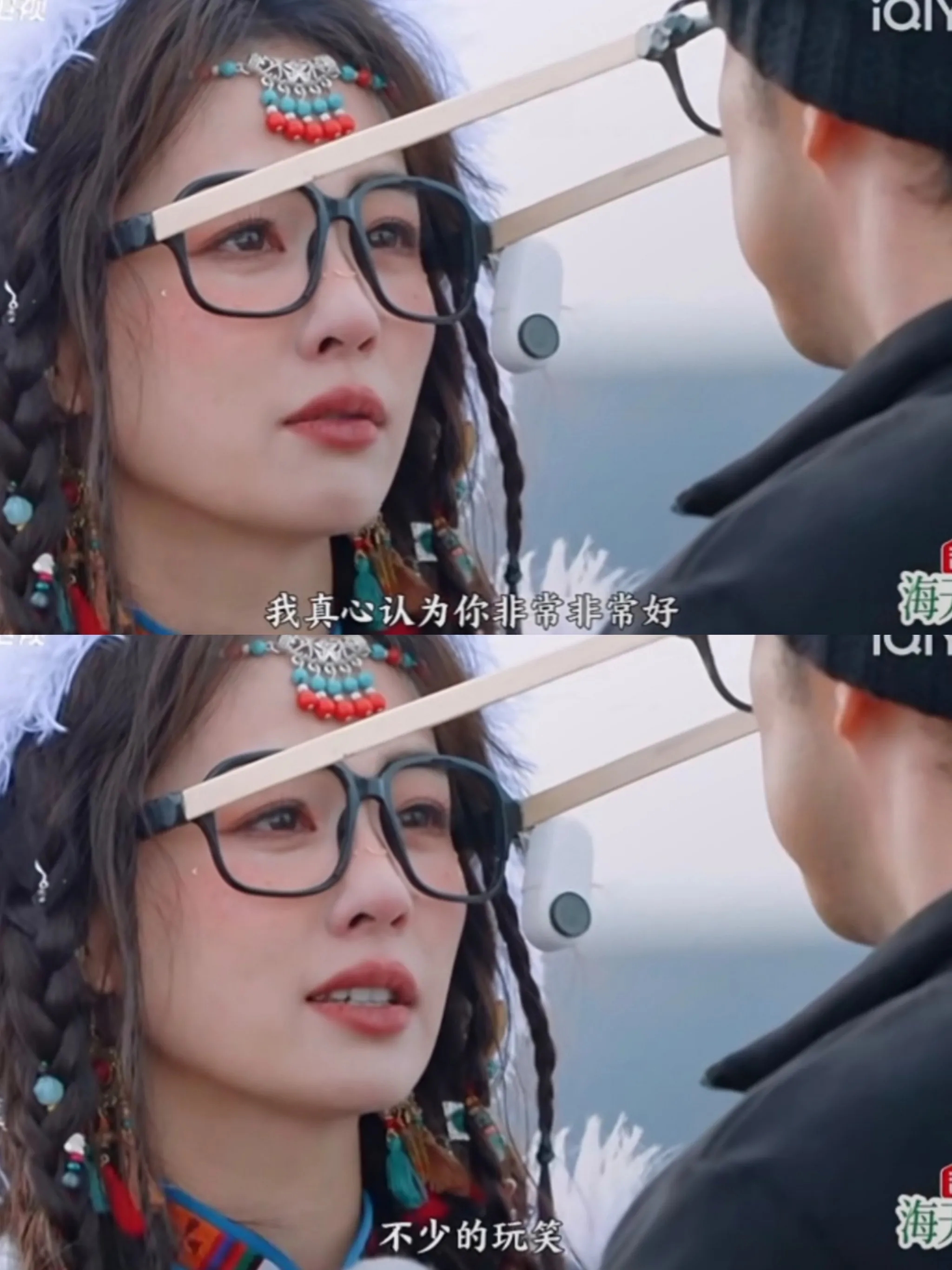 江浙独生女的含金量在白鹿身上真体现出来了，真诚落落大方不卑不亢。尤其在奔跑吧这个