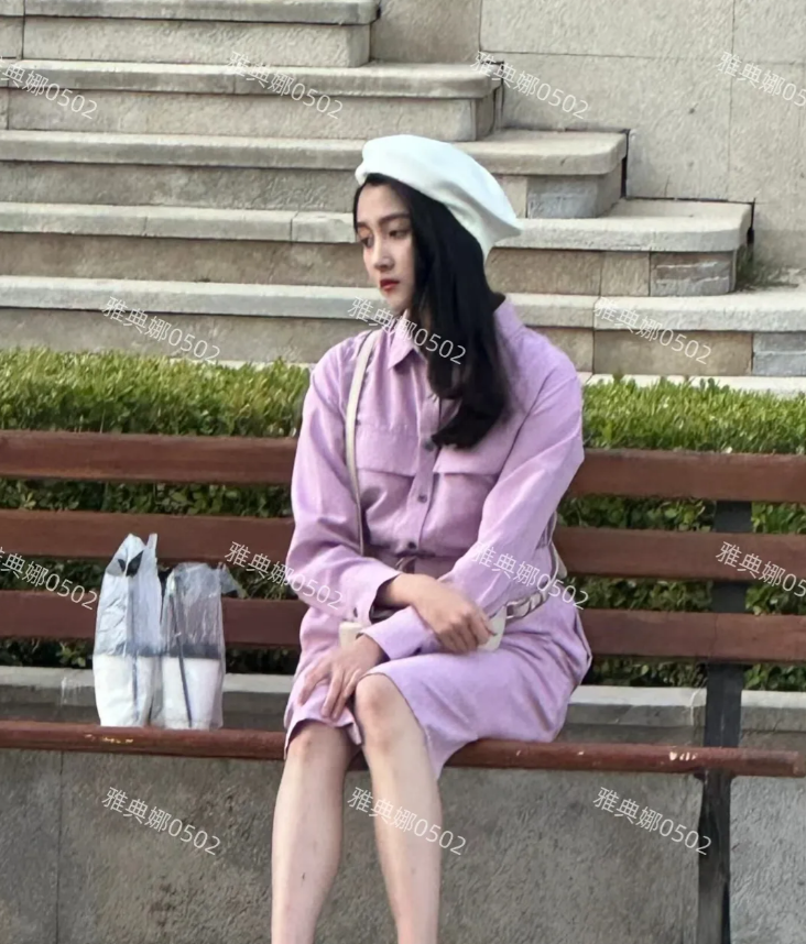 大连偶遇关晓彤拍戏，她太不上镜了，本人超级好看，小脸大长腿，很瘦很纤细，五官秀气